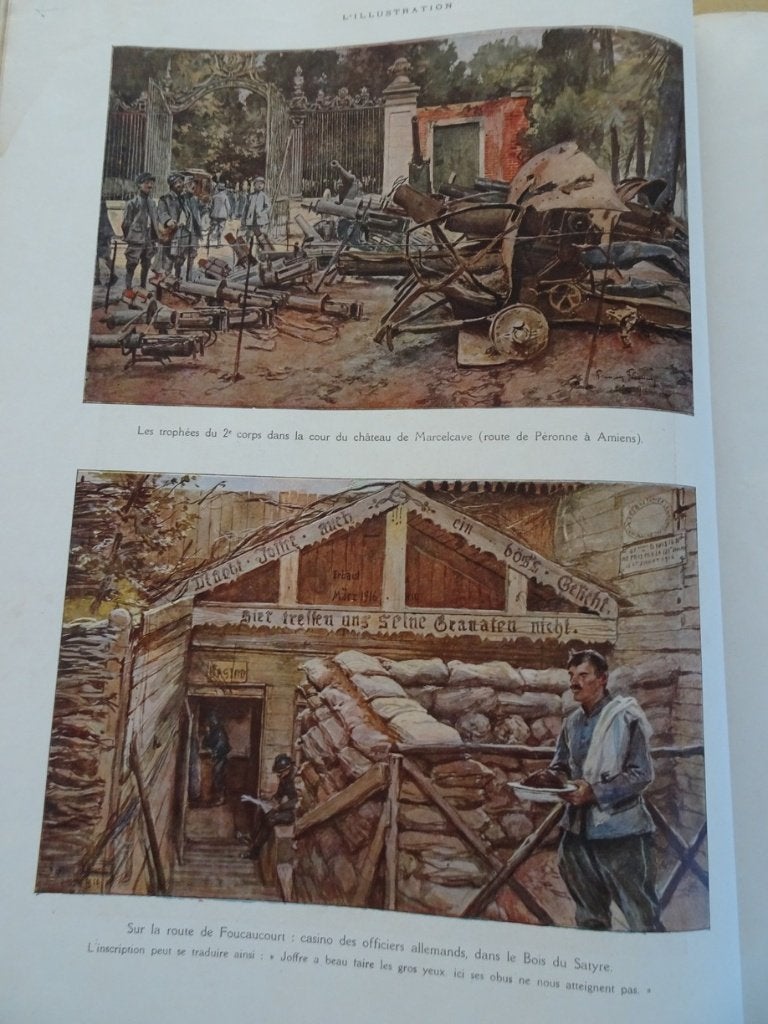 L' Illustration 5-1-1918 t/m 29-6-1918.....636 baden/foto's, Ophalen of Verzenden, Gelezen, Europa
