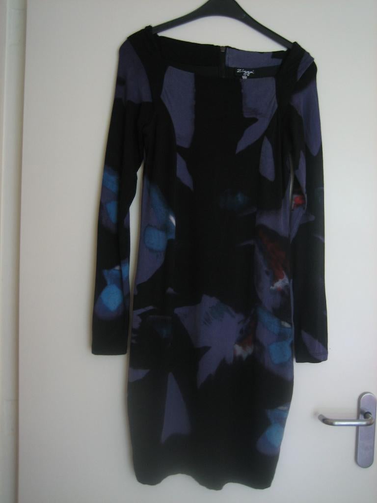 Zeer mooi elegant jurkje van ZIGGA 38 Snazzeys, Maat 38/40 (M), Zigga, Verzenden, Zwart