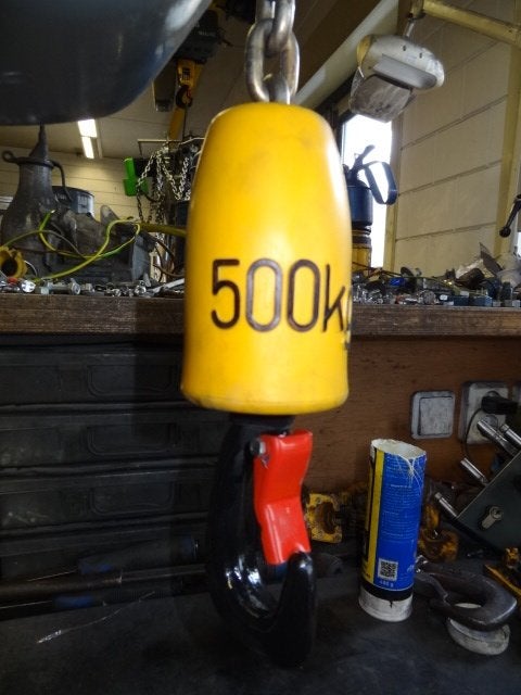 DEMAG ketting takel PK5N  500 kg, Ophalen, Zo goed als nieuw, Elektrisch