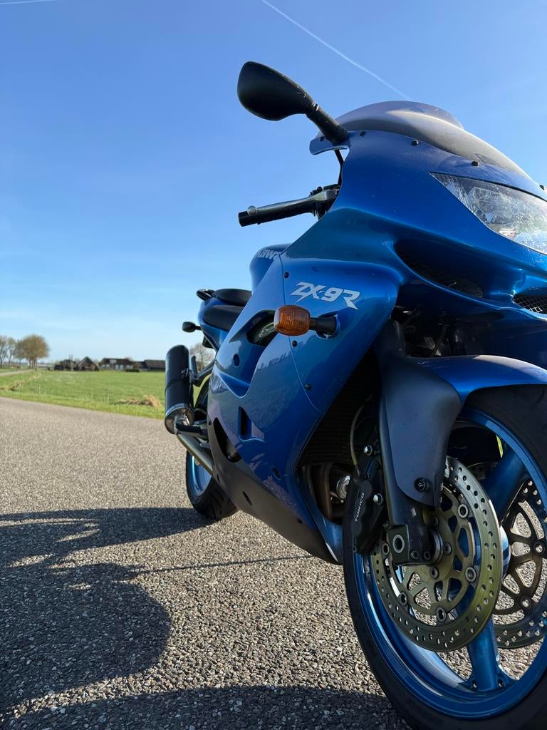 Kawasaki ZX-9R Ninja - Krachtige Supersport Motor, Sportuitlaat, 4 cilinders, Motorrijbewijs A, Super Sport