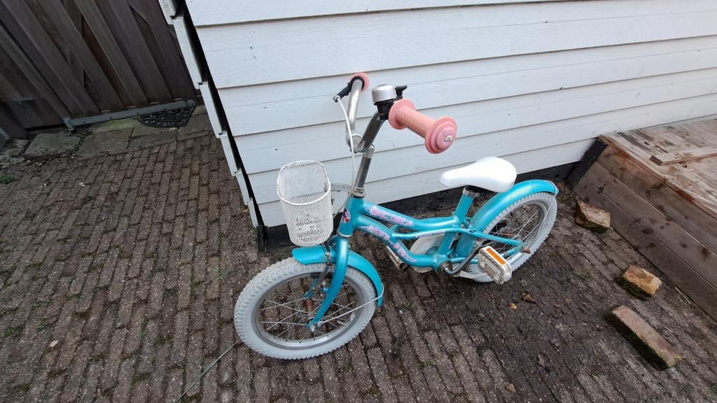 Kinderfiets 16 inch - Opknapper, fietst goed, Ophalen, Gebruikt, 16 tot 20 inch