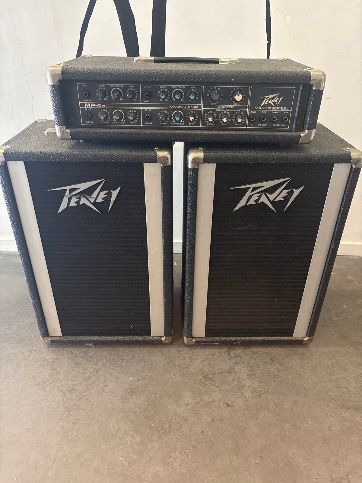 Peavey 100H Power Module - Vintage inclusief boxen (1979), Ophalen, Gebruikt, Overige merken