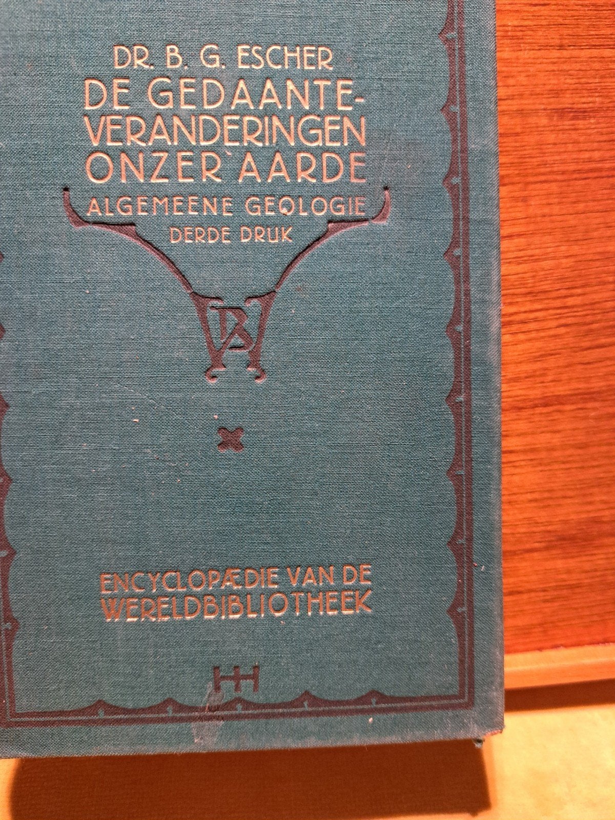 De Gedaante-Veranderingen Onzer Aarde - Dr. B.G. Escher, Ophalen of Verzenden, Gelezen, Dr. B.G. Escher, Natuurwetenschap