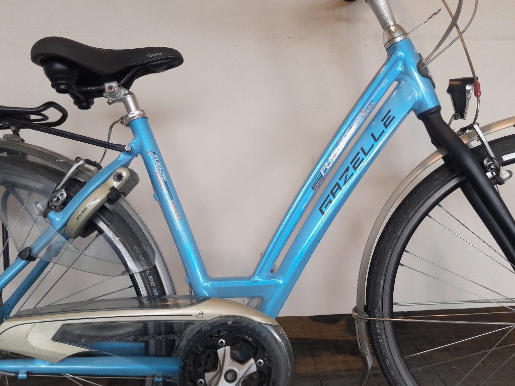 28 inch Gazelle Fuente met 24 versnellingen/ vlinderstuur., Ophalen, 28 inch, Gazelle, -