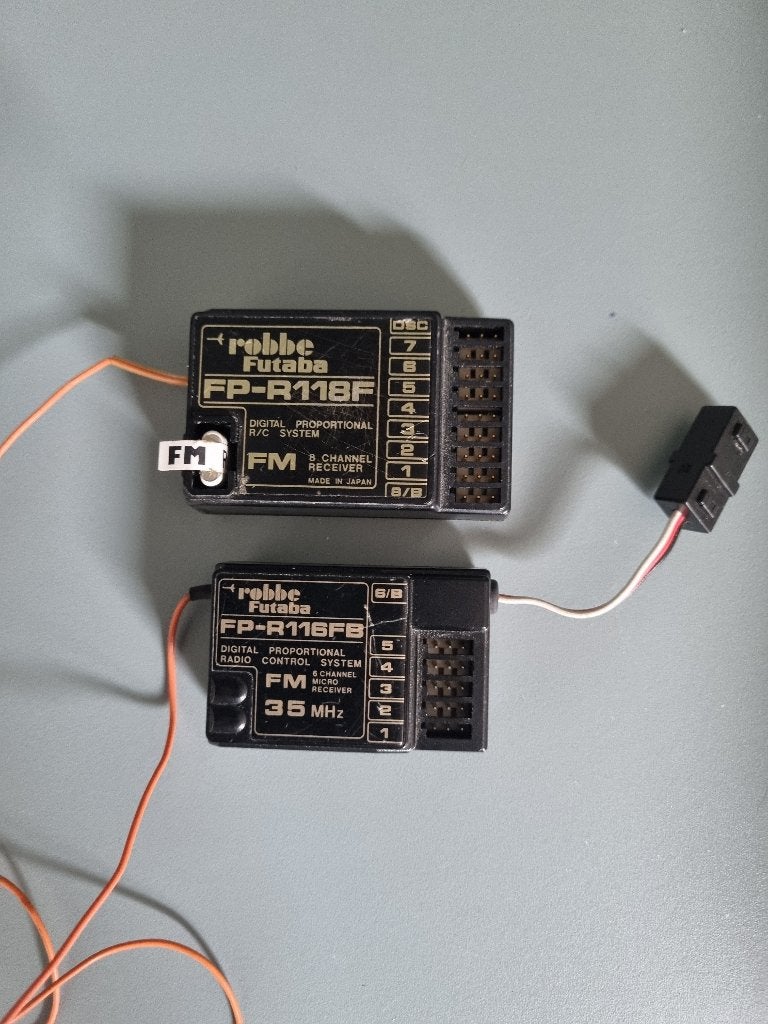 robbe futaba ontvangers 35Mhz, Ophalen of Verzenden, Gebruikt, Overige typen
