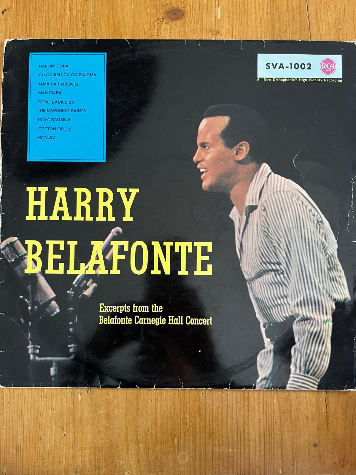 Harry Belafonte - Excerpts from the Belafonte Carnegie Hall, Ophalen of Verzenden, Gebruikt, Folk, LP
