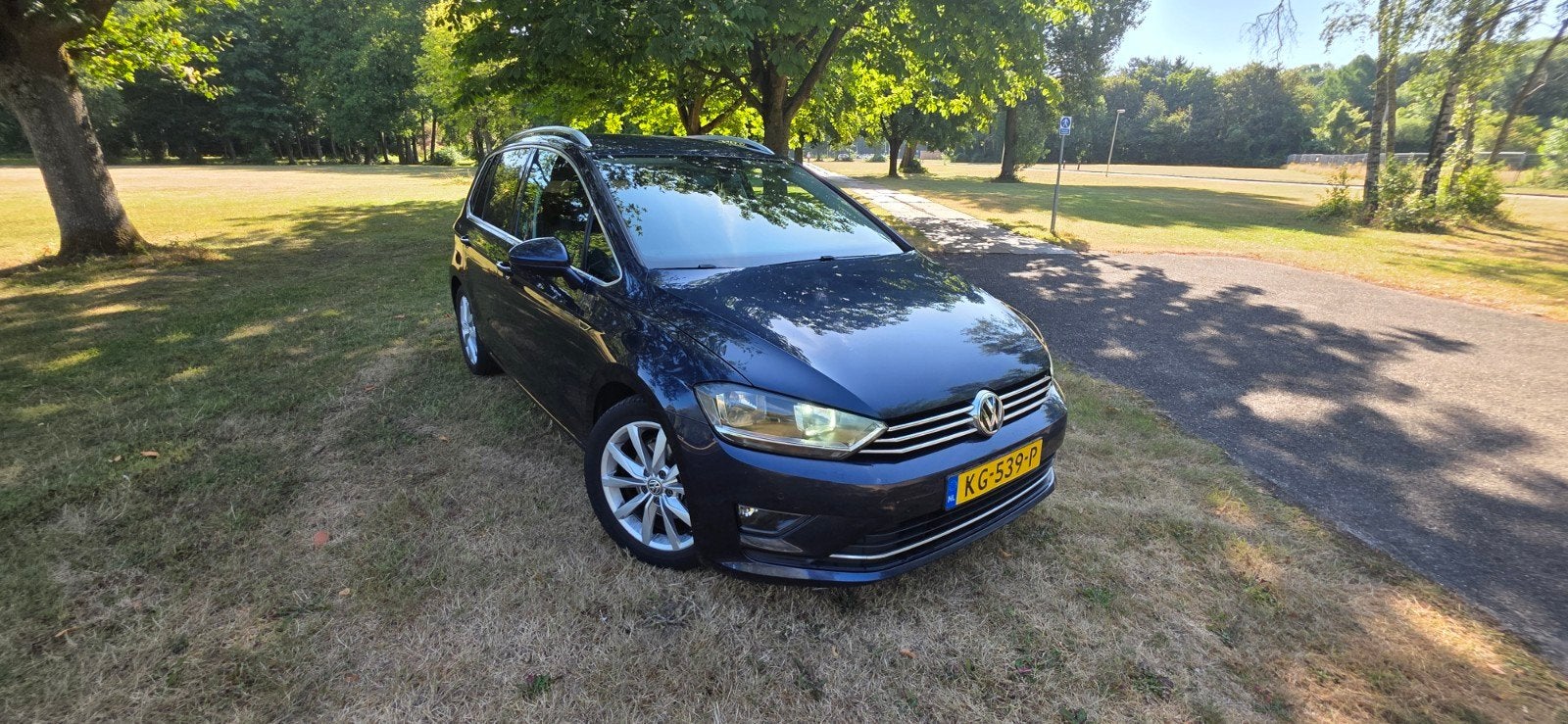 Volkswagen Golf Sportsvan 1.6TDI 81KW 2016 Blauw, Voorwielaandrijving, 4 cilinders, Blauw, 24 km/l