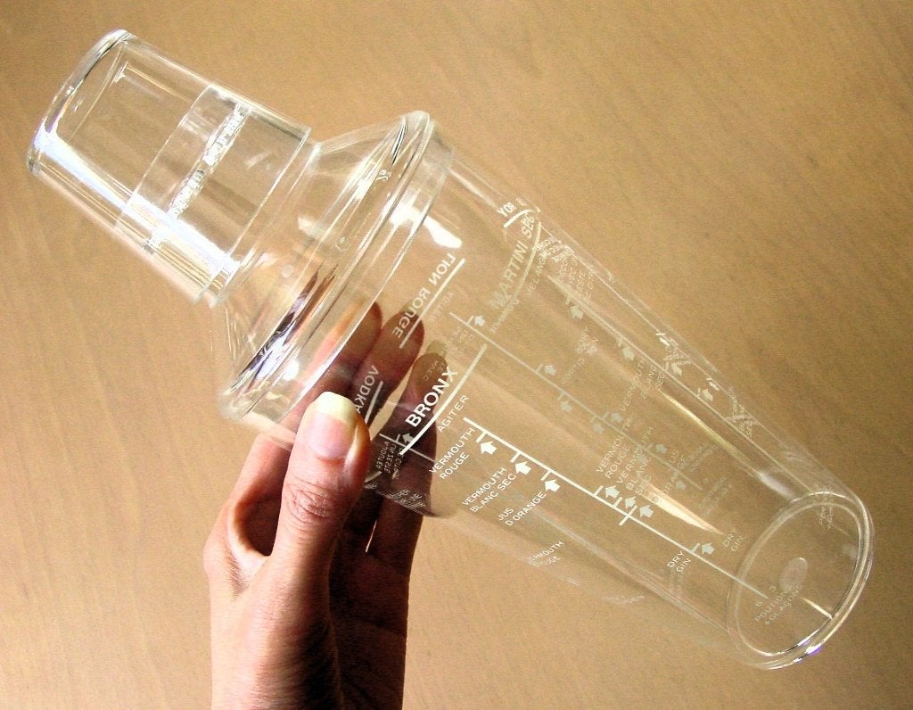 cocktailshaker / 3-delige drankshaker, kunststof, Overige typen, Ophalen of Verzenden, Nieuw, Kunststof