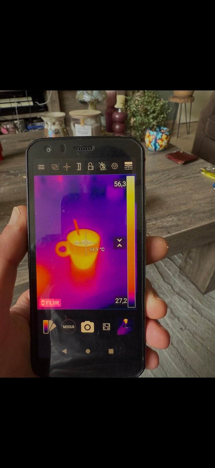 CAT S62 Pro mobiele telefoon met warmtebeeldcamera FLIR, Ophalen, Zonder abonnement, Zonder simlock