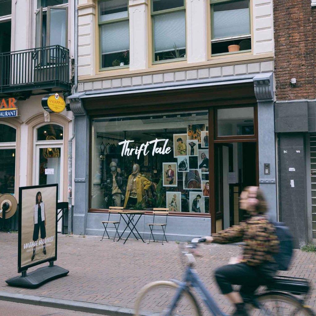 Grote premium vintage winkel op toplocatie - centrum Utrecht