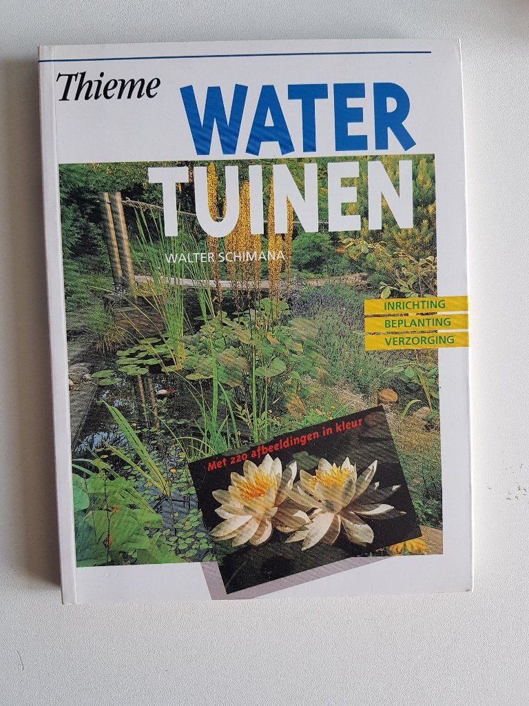 Watertuinen, Walter Schimana, Ophalen of Verzenden, Zo goed als nieuw