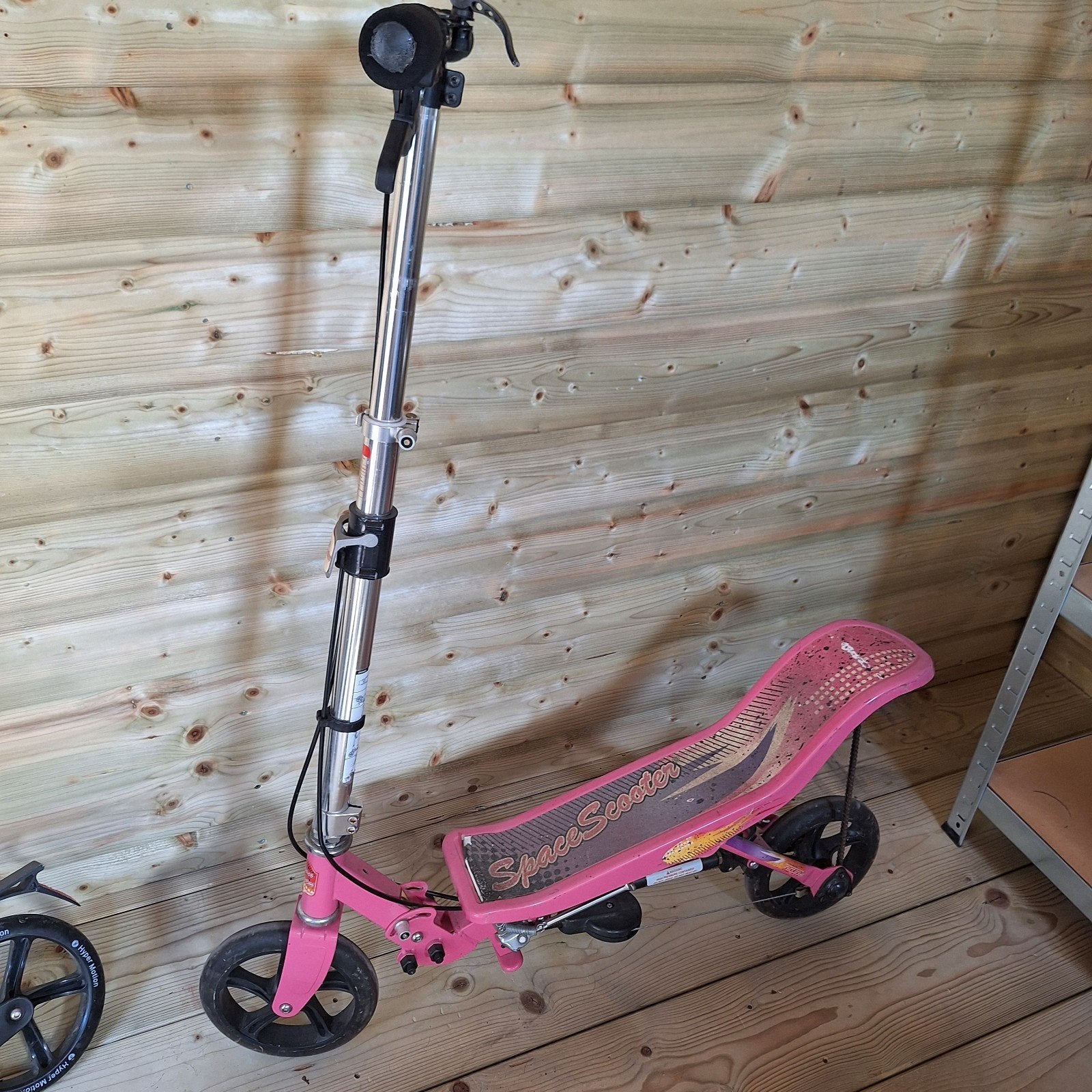 Space Scooter roze - Gebruikt, Fietsen en Brommers, Steps, Gebruikt, Gewone step, Ophalen
