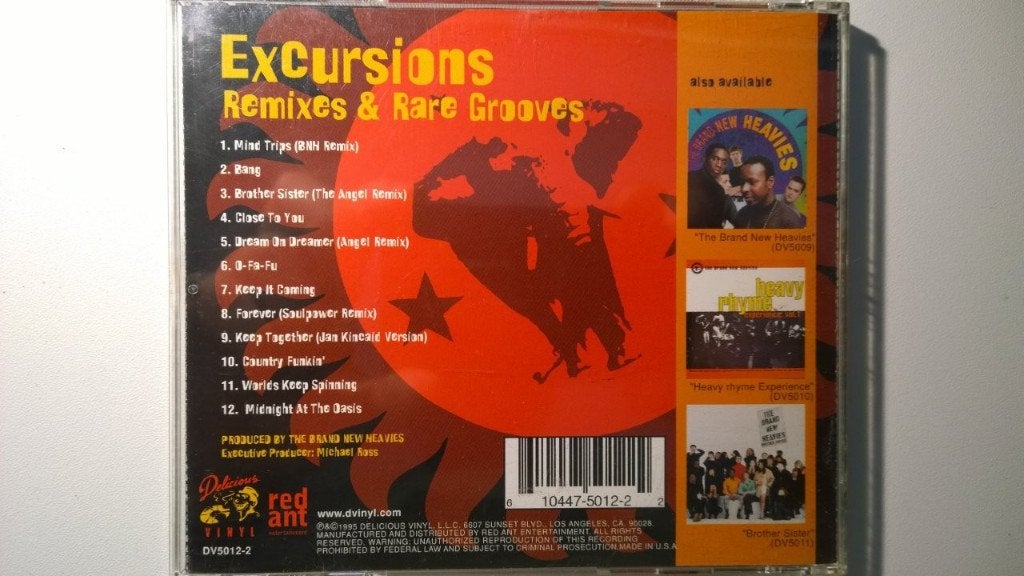 The Brand New Heavies - Excursions (Remixes & Rare Grooves), Ophalen of Verzenden, Zo goed als nieuw, Jazz