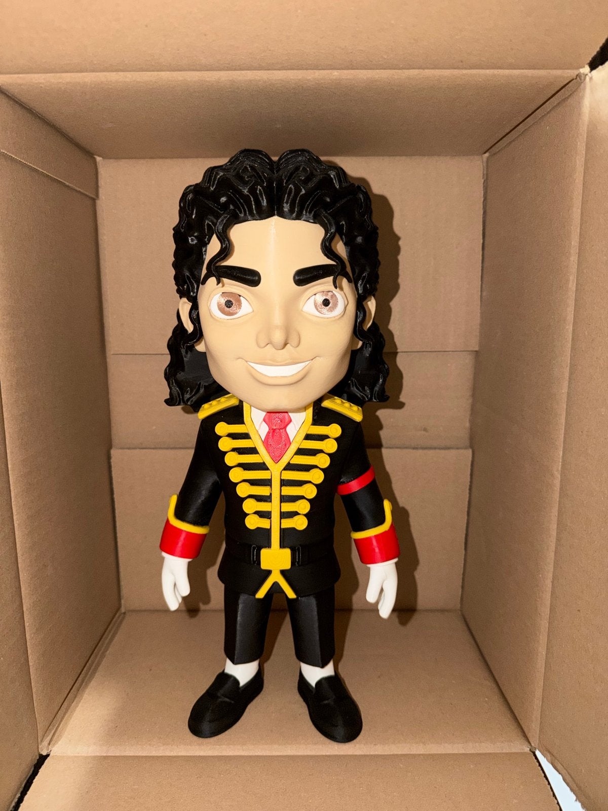 Michael Jackson beeldje - Thriller outfit, Ophalen of Verzenden, Zo goed als nieuw