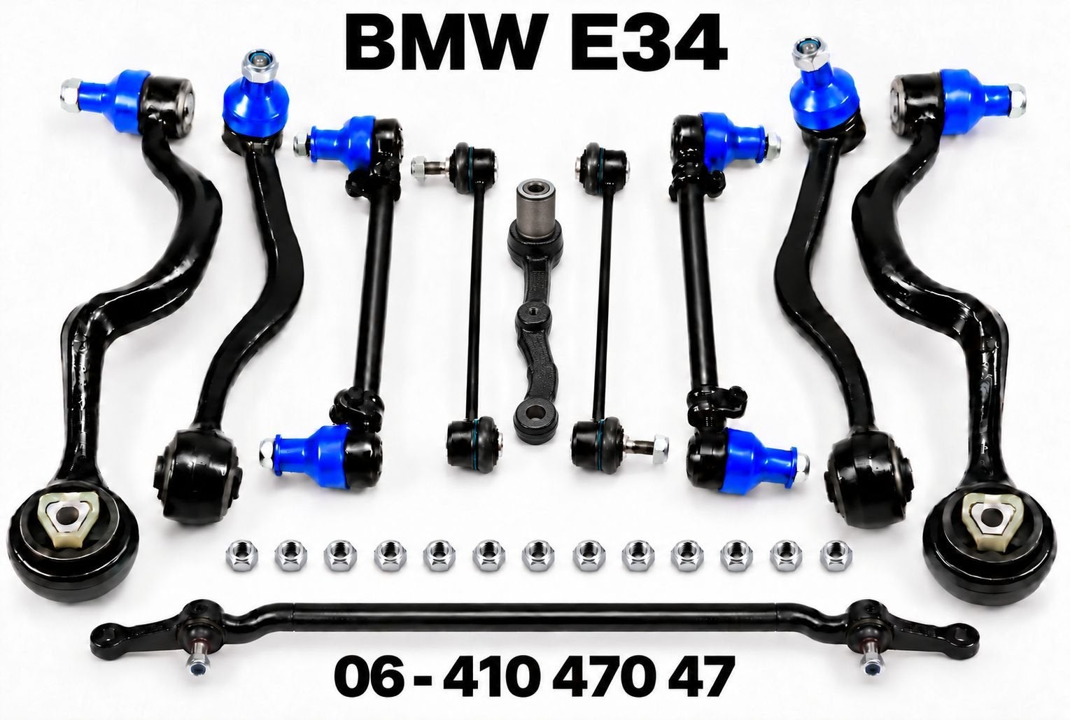 BMW E34 draagarm BMW E34 spoorstang stabilisator stang BMW E, -, -, Nieuw, Ophalen of Verzenden