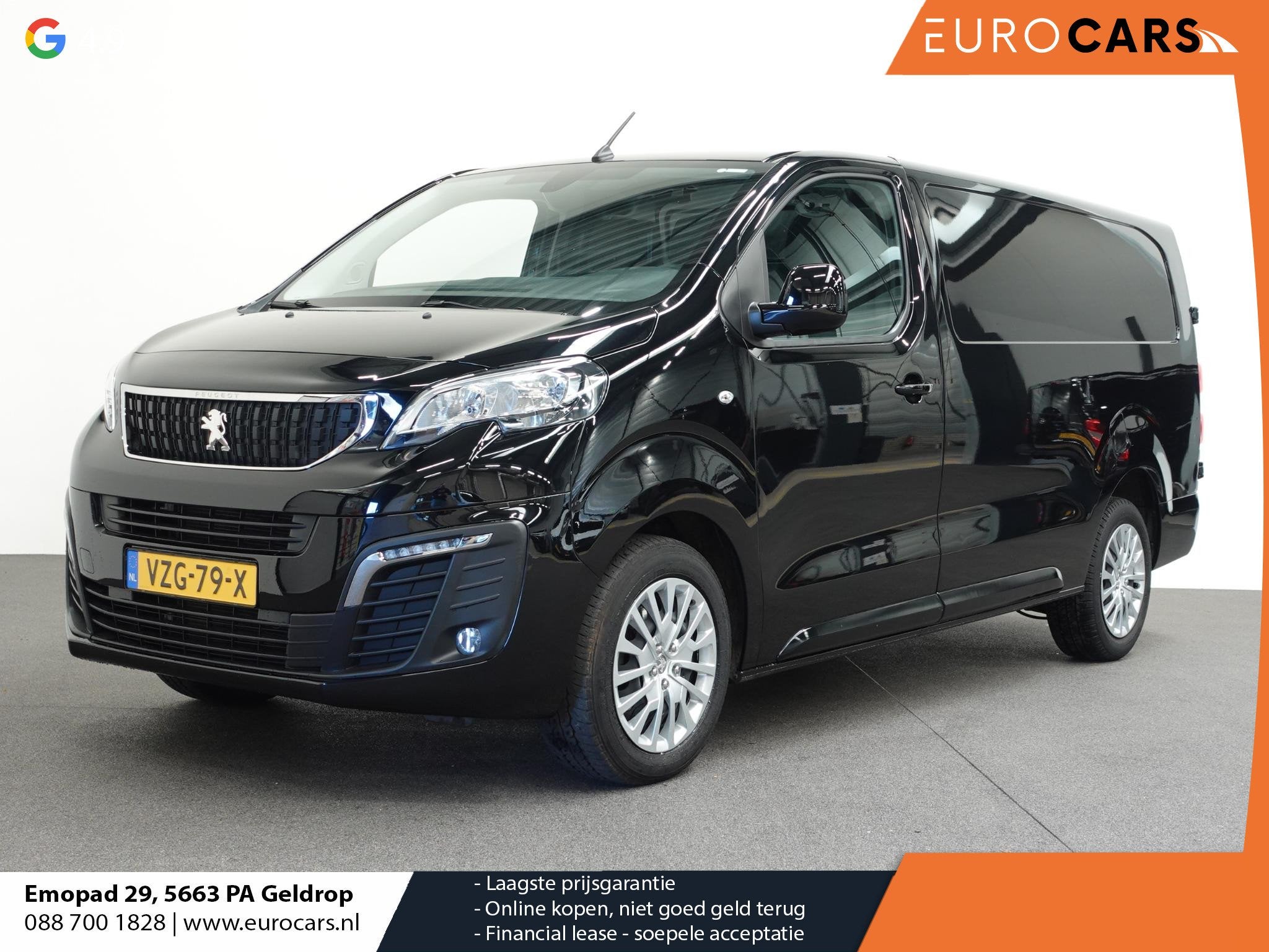 Peugeot Expert 2.0 BlueHDI 145PK L3 Automaat Cruise control, Stof, Gebruikt, 4 cilinders, 2500 kg