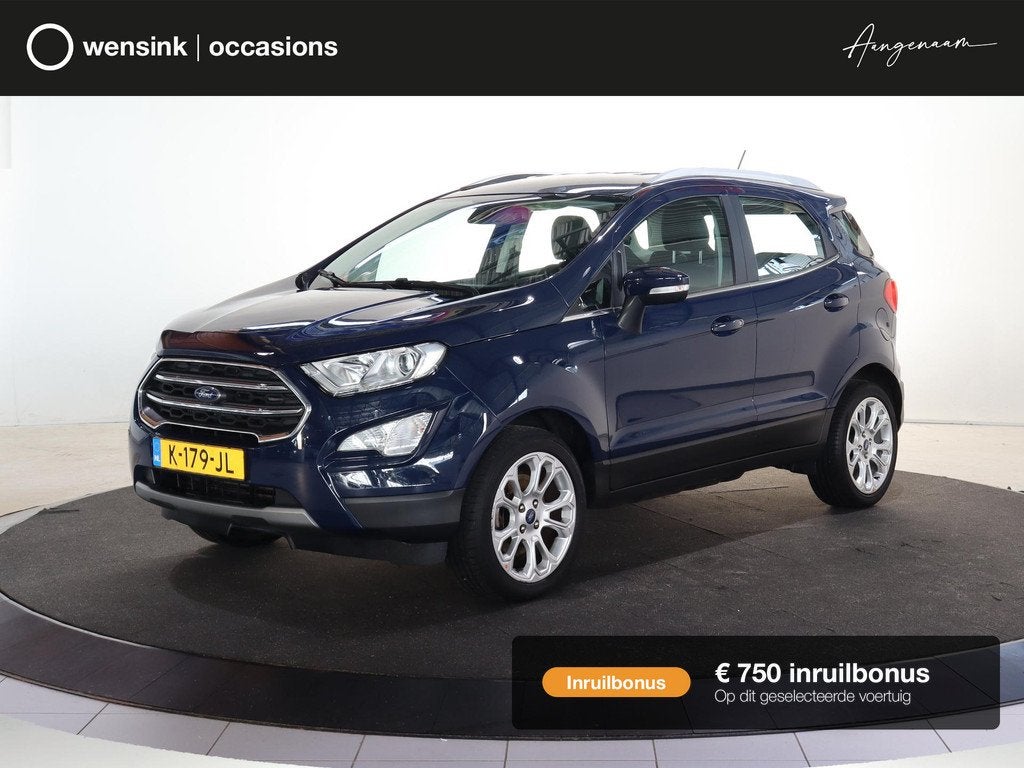 Ford EcoSport 1.0 EcoBoost Titanium | Climate Control | Crui, Auto's, Voorwielaandrijving, 125 pk, Gebruikt, Euro 6