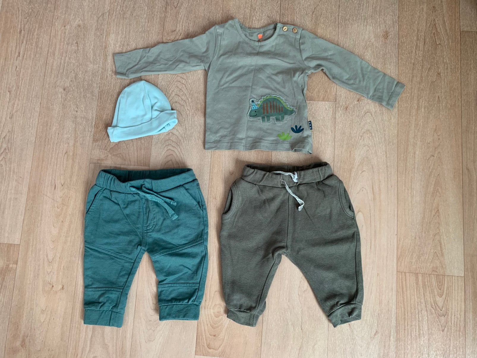 Groene babykleding, maat 62, Kinderen en Baby's, Ophalen of Verzenden, Gebruikt, Jongetje