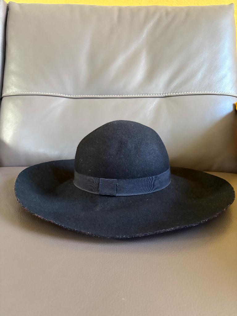 Zwarte hoed, H&M, Ophalen, Zo goed als nieuw, 55 cm (S, 6⅞ inch) of minder