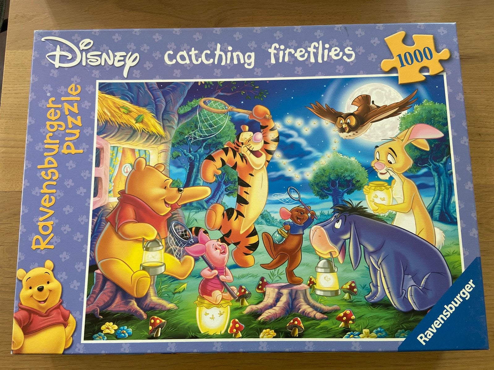 Puzzel Disney, Winnie the Pooh, 1000 stuks, Ophalen, 500 t/m 1500 stukjes, Zo goed als nieuw