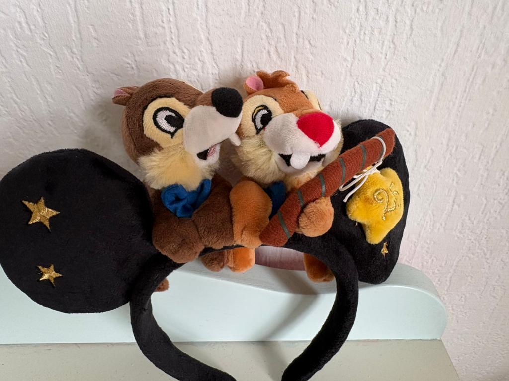 Hoofdband Disneyland Parijs chip 'n' Dale, Ophalen of Verzenden, Zo goed als nieuw
