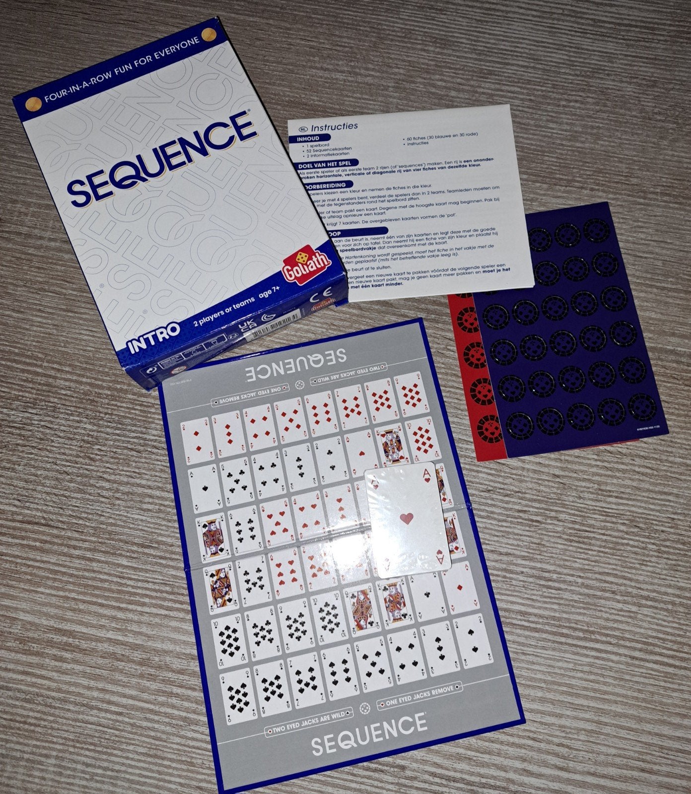 Sequence reisspel nieuw, Ophalen of Verzenden, Nieuw, Reisspel