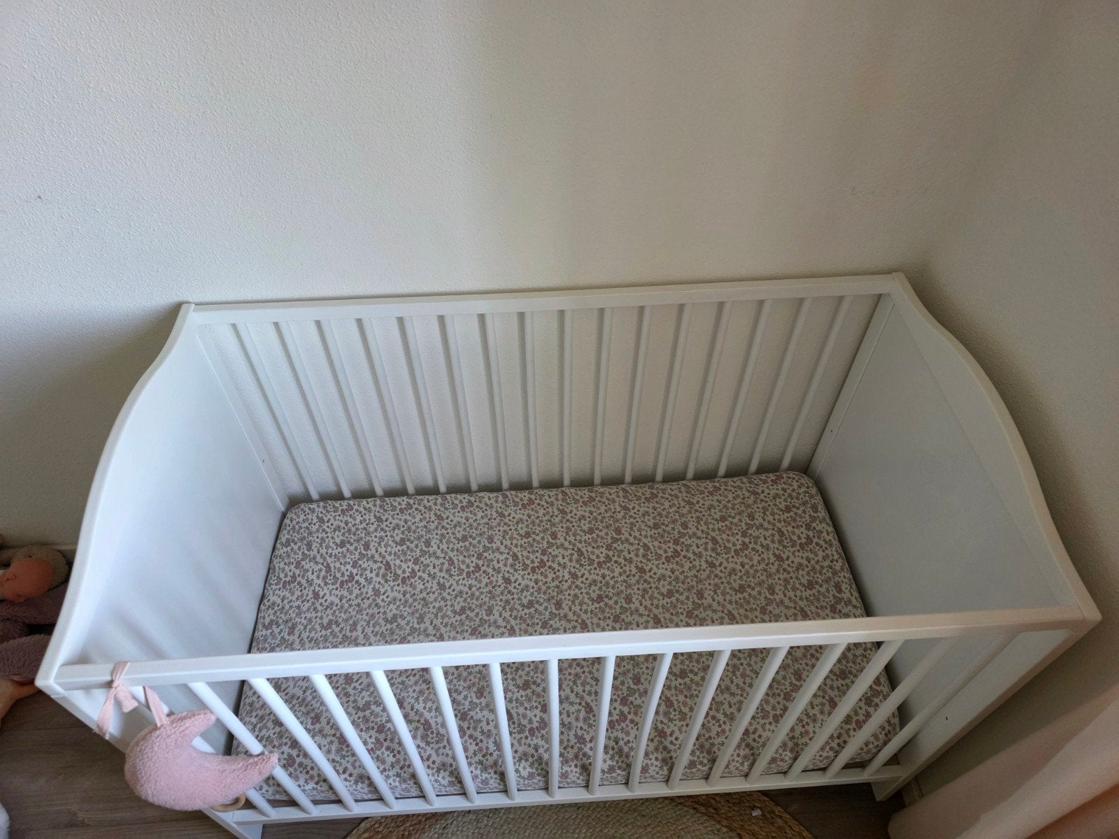 IKEA SMÅGÖRA Ledikant en Kledingkast - Wit, Kinderen en Baby's, Babywiegjes en Ledikanten, Ophalen, Gebruikt, Ledikant