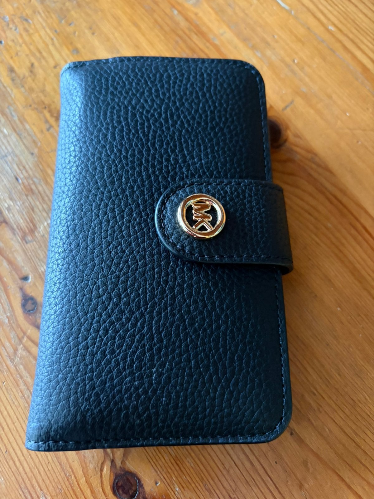 Michael kors portomonnee nieuw leer, Sieraden, Tassen en Uiterlijk, Overige merken, Zwart, Nieuw, Ophalen of Verzenden