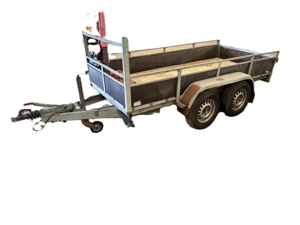 Aanhanger met kraan, Auto diversen, Aanhangers en Bagagewagens, Ophalen, Gebruikt