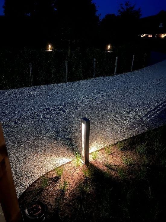 Cortenstaal tuinverlichting, buitenlampen, tuinspot, Tuin en Terras, Buitenverlichting, Staal, Minder dan 50 watt, Staande lamp