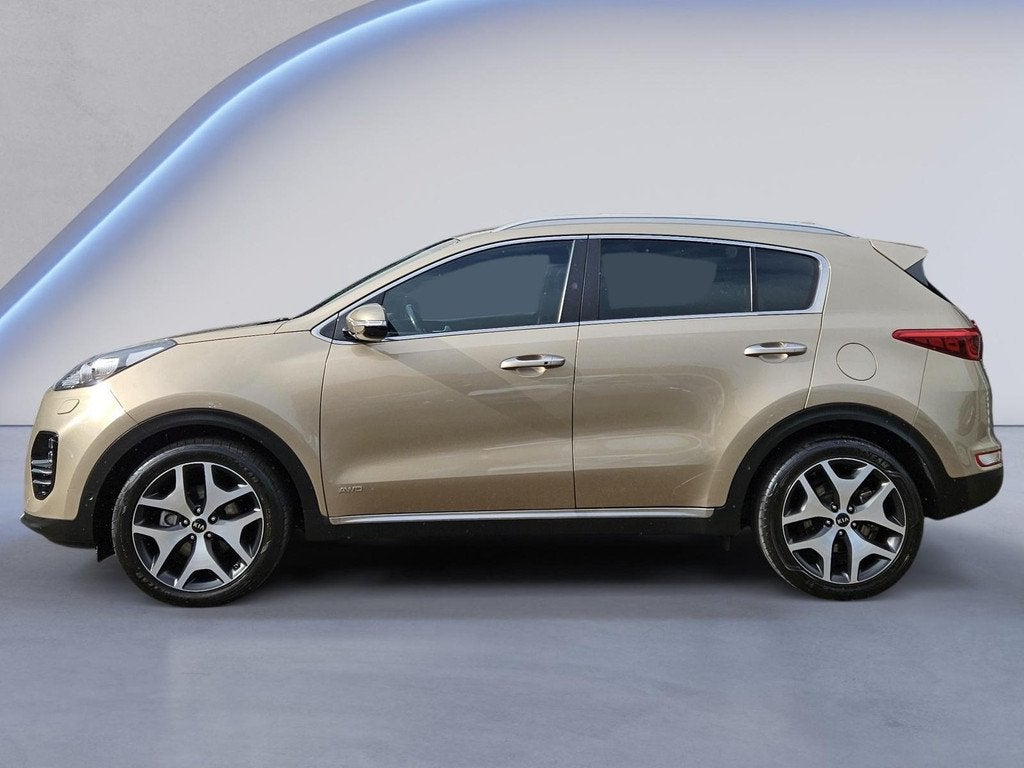 Kia Sportage 1.6 T-GDI 4WD GT-Line /Apple Carplay/Leder/Stoe, Auto's, Kia, Gebruikt, 4 cilinders, Bruin, Leder