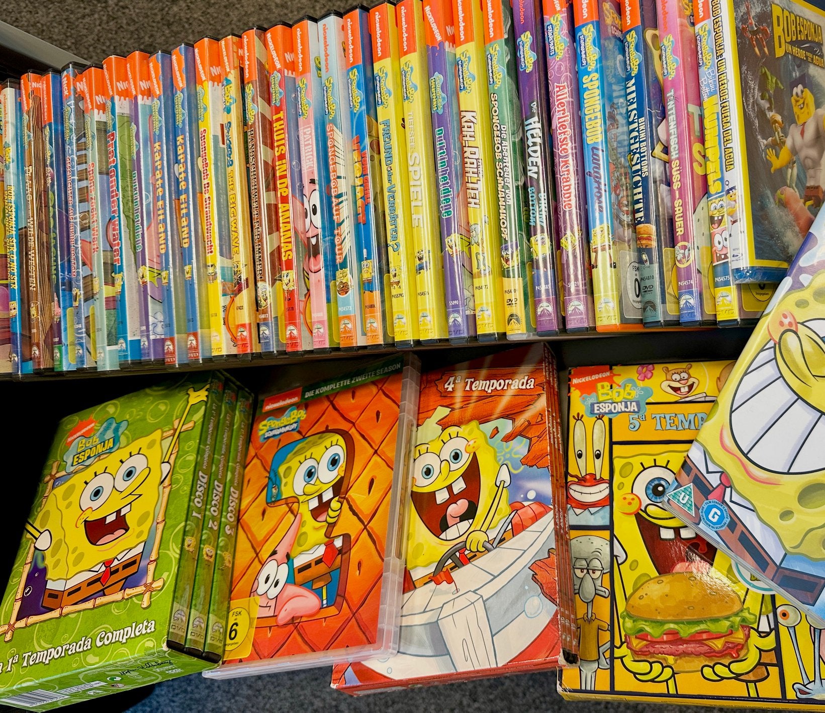 SpongeBob DVD’s, Europees, Gebruikt, Animatie, Nederlands