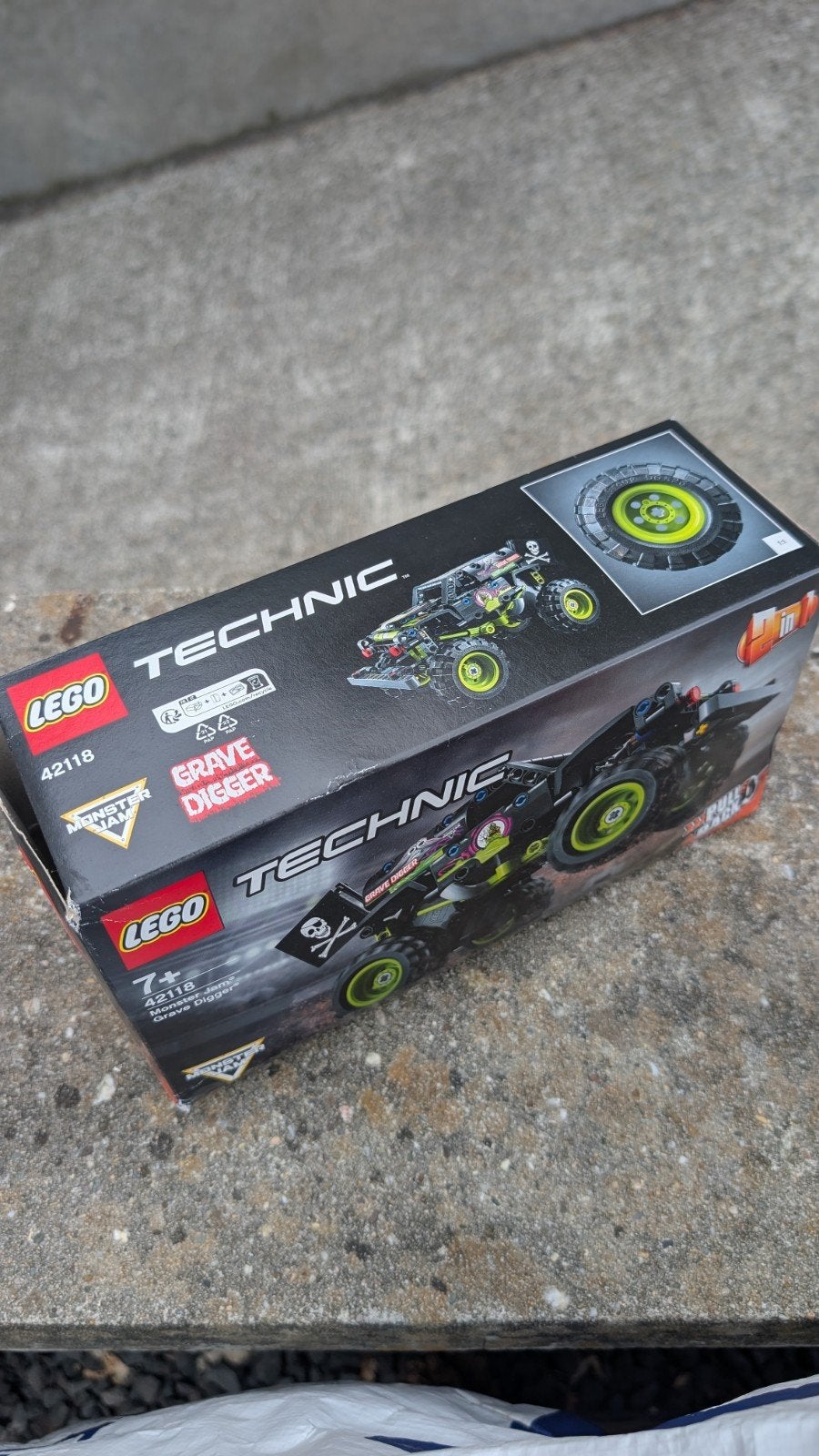 Lego technic Monster Jam grave digger nieuw, Lego, Nieuw, Ophalen of Verzenden, Compleet