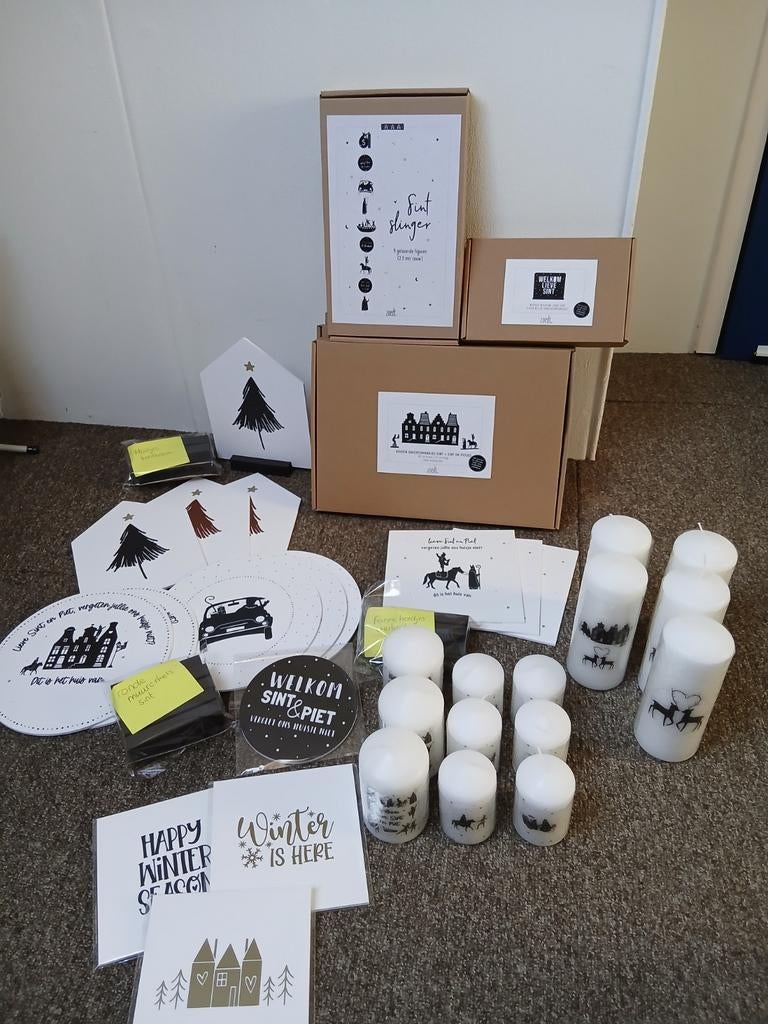 Sint / Kerst decoratie set Zoedt, Ophalen of Verzenden, Nieuw