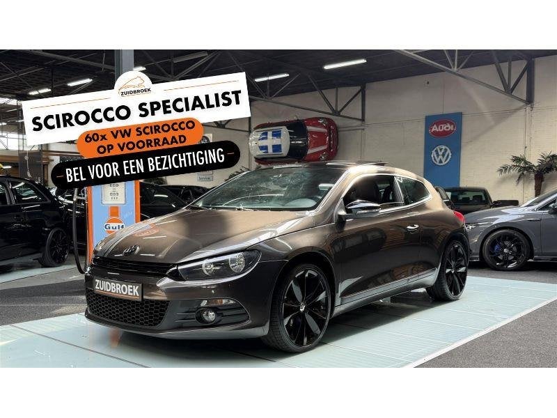 Volkswagen Scirocco 1.4 TSI | Dak | Cruise | Navi | Clima, Gebruikt, 4 cilinders, 122 pk, Origineel Nederlands
