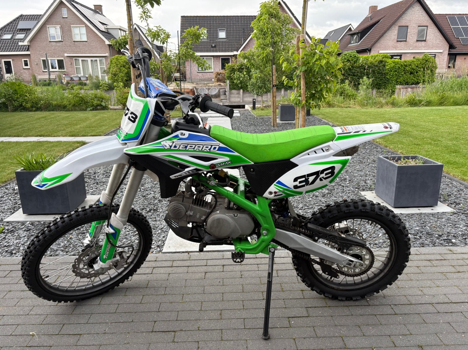 Gepard Pitbike 140cc - 2 jaar oud, weinig kilometers, Fietsen en Brommers, Ophalen, Zo goed als nieuw, Overige merken