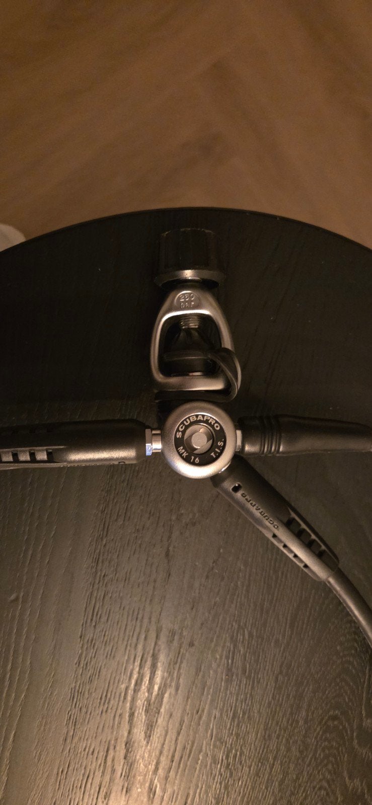 Scubapro ademautomaat MK16, Ophalen