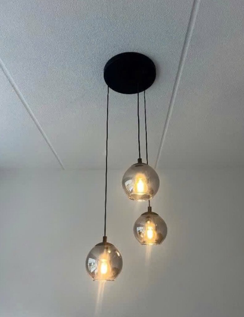 Hanglampen, Ophalen, Zo goed als nieuw, Glas