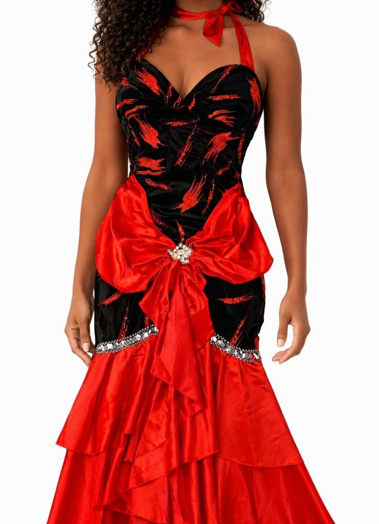 Feestelijke Salsa Jurk - Maat XS - Nieuw, Nieuw, Ophalen of Verzenden, Maat 34 (XS) of kleiner, Geen merk