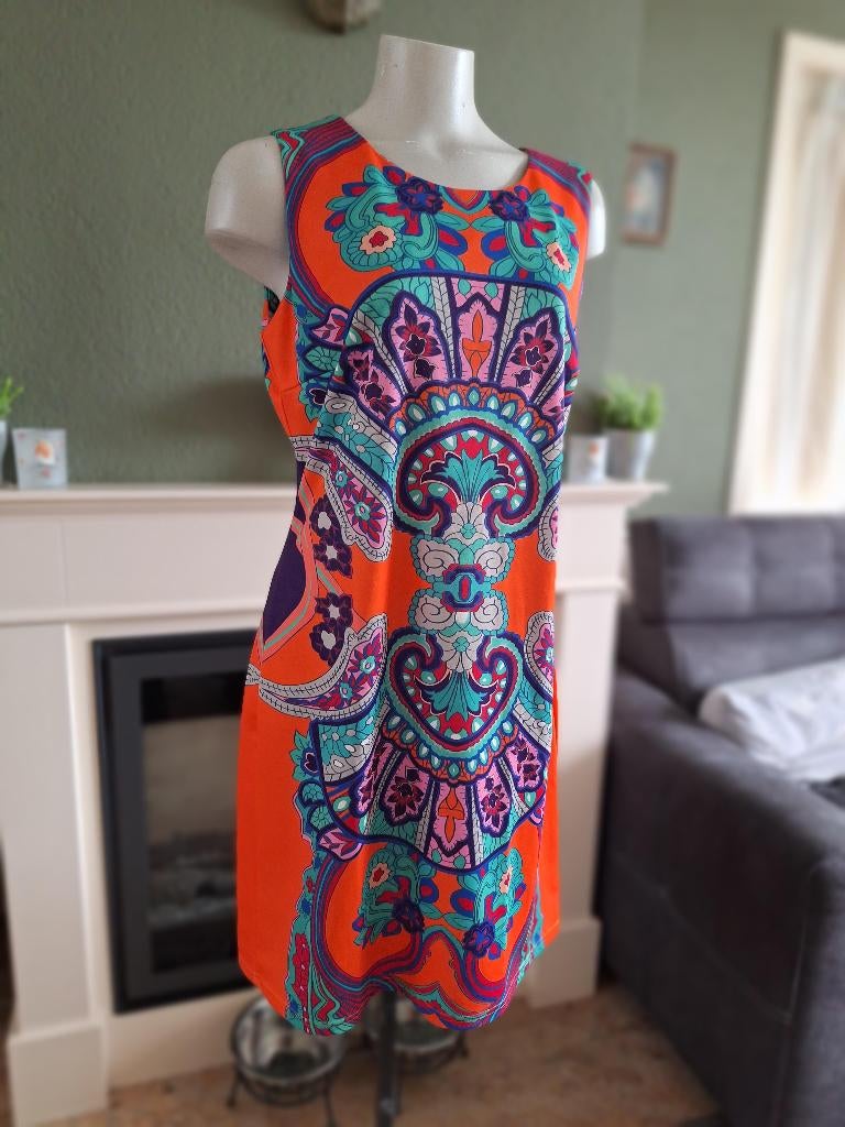 Lola en Liza fantastisch jurk jurkje 42 L, Maat 42/44 (L), Oranje, Ophalen of Verzenden, Zo goed als nieuw