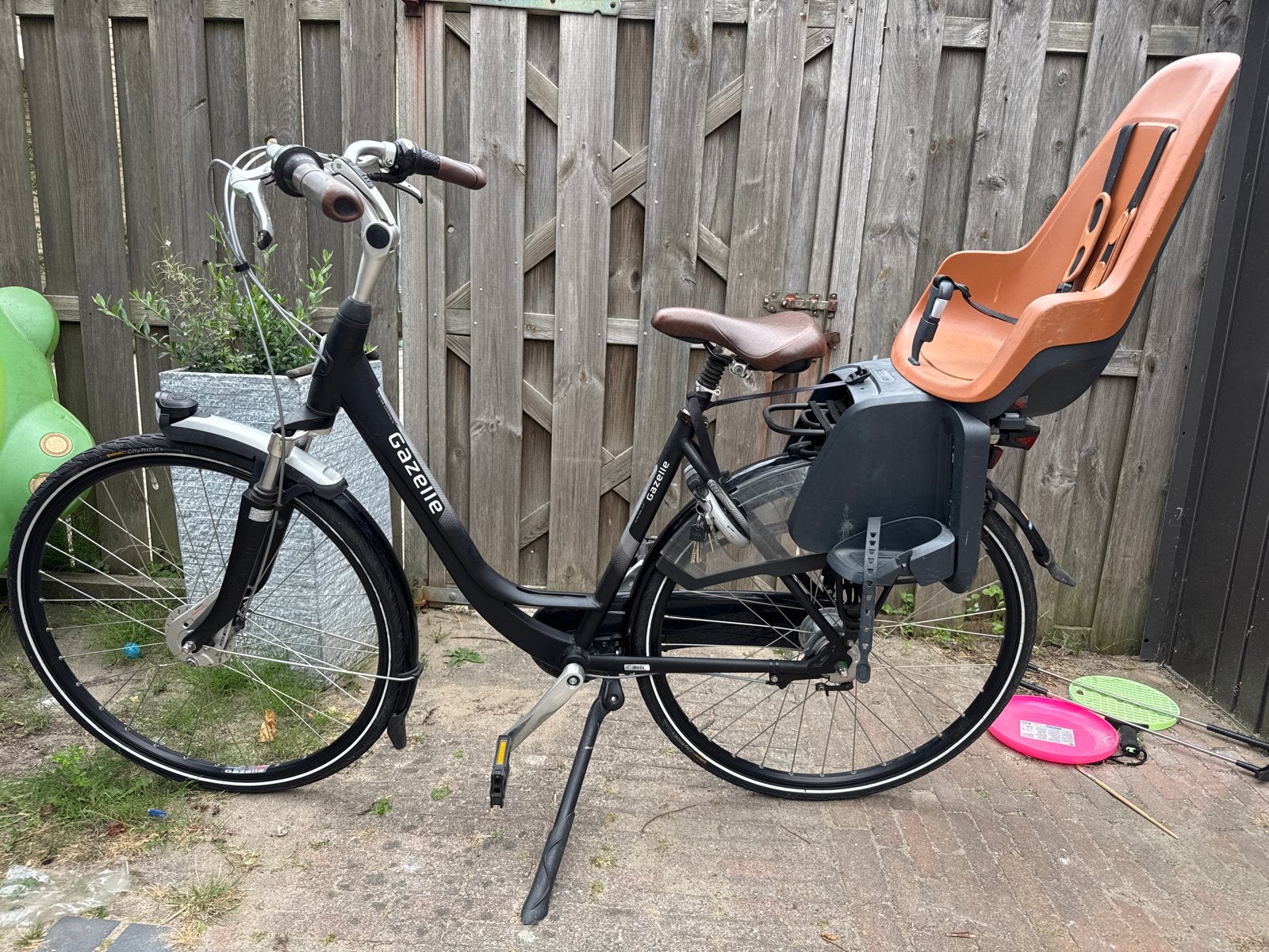 Gazelle Orange C7+ Damesfiets/Moederfiets - Framemaat 49, Ophalen, 47 tot 50 cm, Versnellingen, Zo goed als nieuw