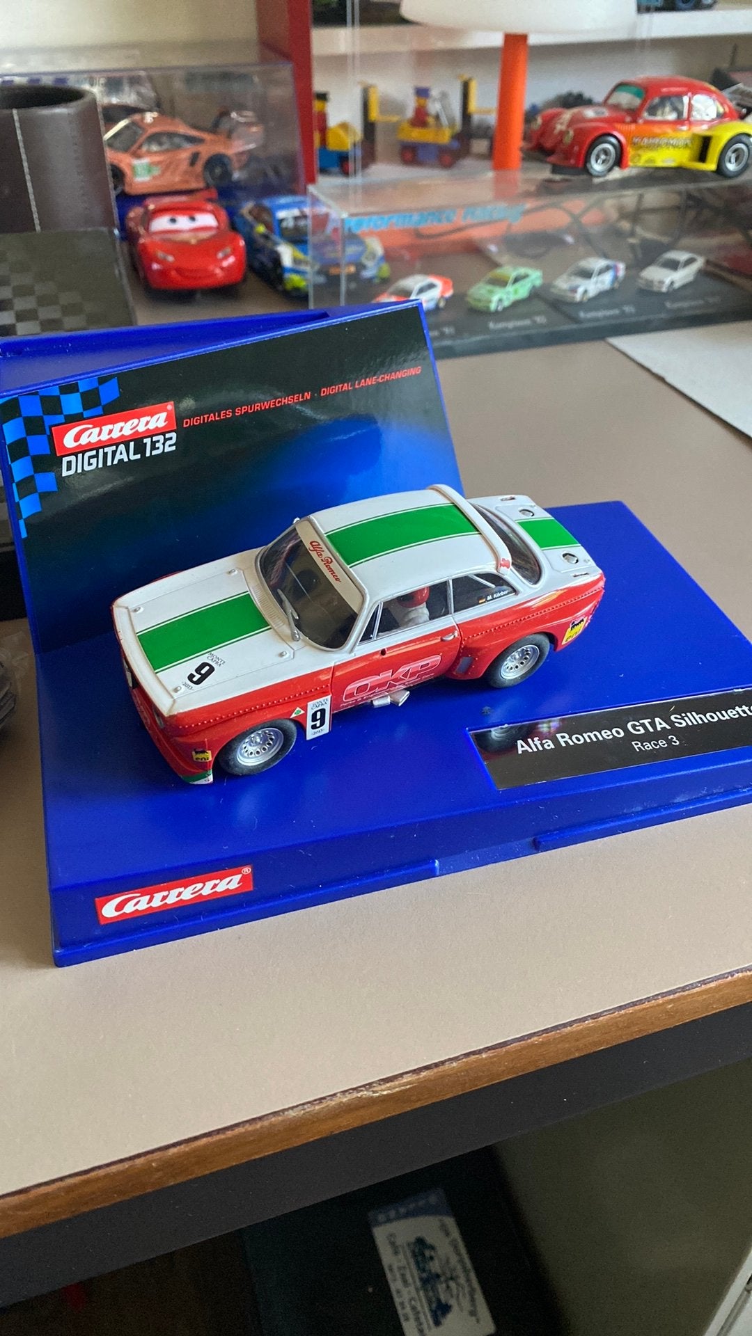 Carrera digital Alfa Romeo GTA Silhouette, Ophalen of Verzenden, Zo goed als nieuw, Elektrisch, Carrera