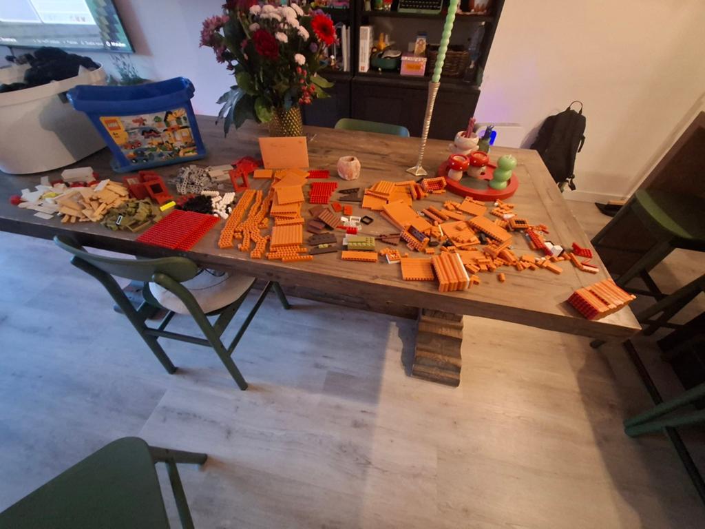 Grote partij oude Lego - Losse stenen en onderdelen, Kinderen en Baby's, Speelgoed | Duplo en Lego, Gebruikt, Lego, Ophalen of Verzenden