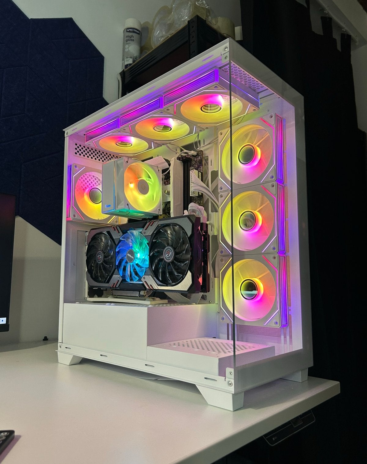White Gaming PC | RX 6900 XT | i7-12700 | 32GB DDR5 |, Overige genres, 1 speler, Virtual Reality, Ophalen of Verzenden