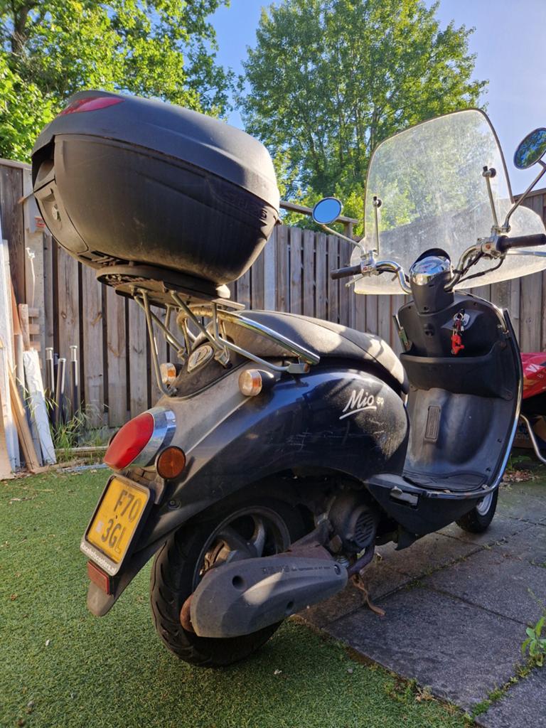 Scooter Sym mio 50, 45 km/h, Ophalen, Gebruikt, Benzine, Mio