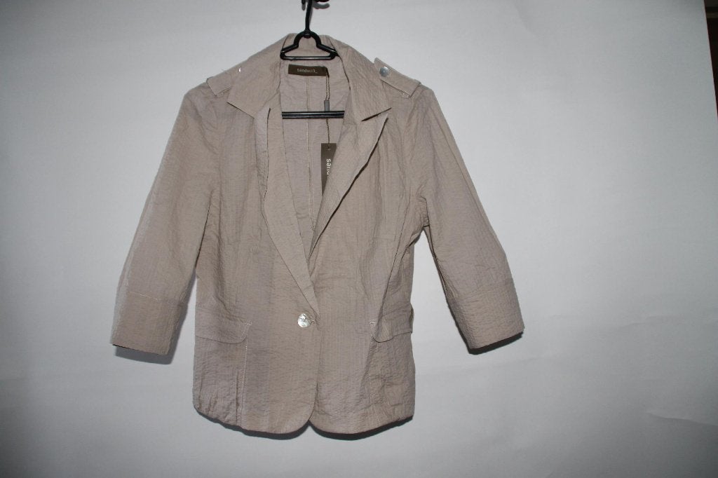 SANDWICH blouse / jasje M *~~nieuw~~*, Maat 38/40 (M), Verzenden, Beige, Nieuw