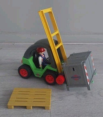 Playmobil 3003 vorkheftruck (vintage), Ophalen of Verzenden, Gebruikt, Jongen of Meisje