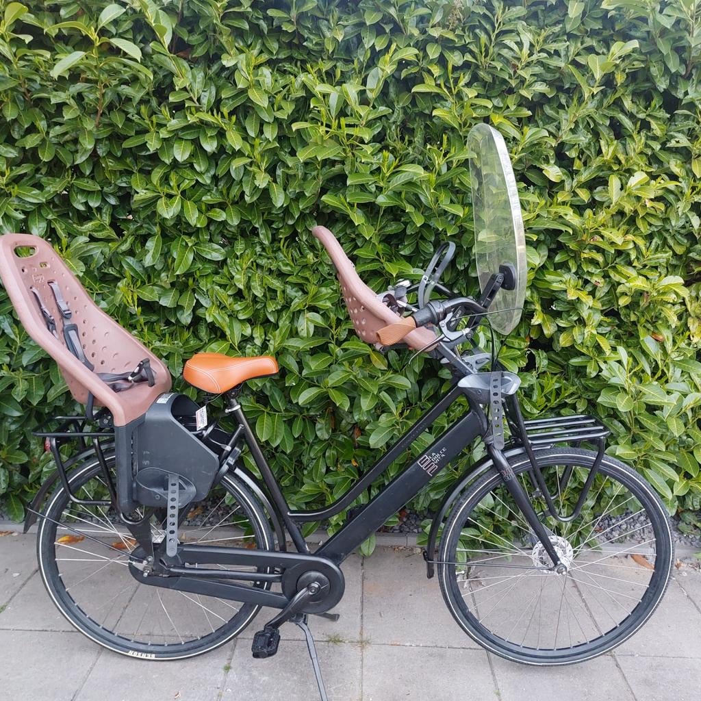 Bdp la dolce vita 56cm 7 versnellingen stuurslot Yepp Zitjes, Overige merken, 2 zitjes, 53 tot 56 cm, Versnellingen