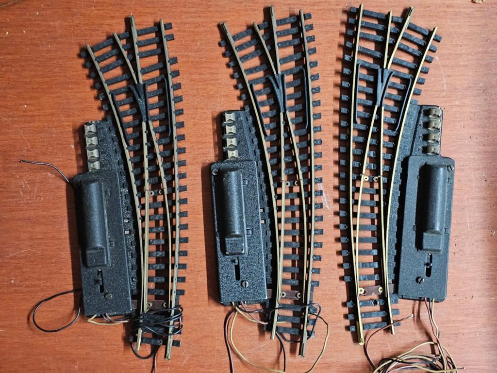 Modeltrein Ho fleischmann bochtwissel p.stuk, Hobby en Vrije tijd, Modeltreinen | H0, Ophalen of Verzenden, Gelijkstroom, Wagon