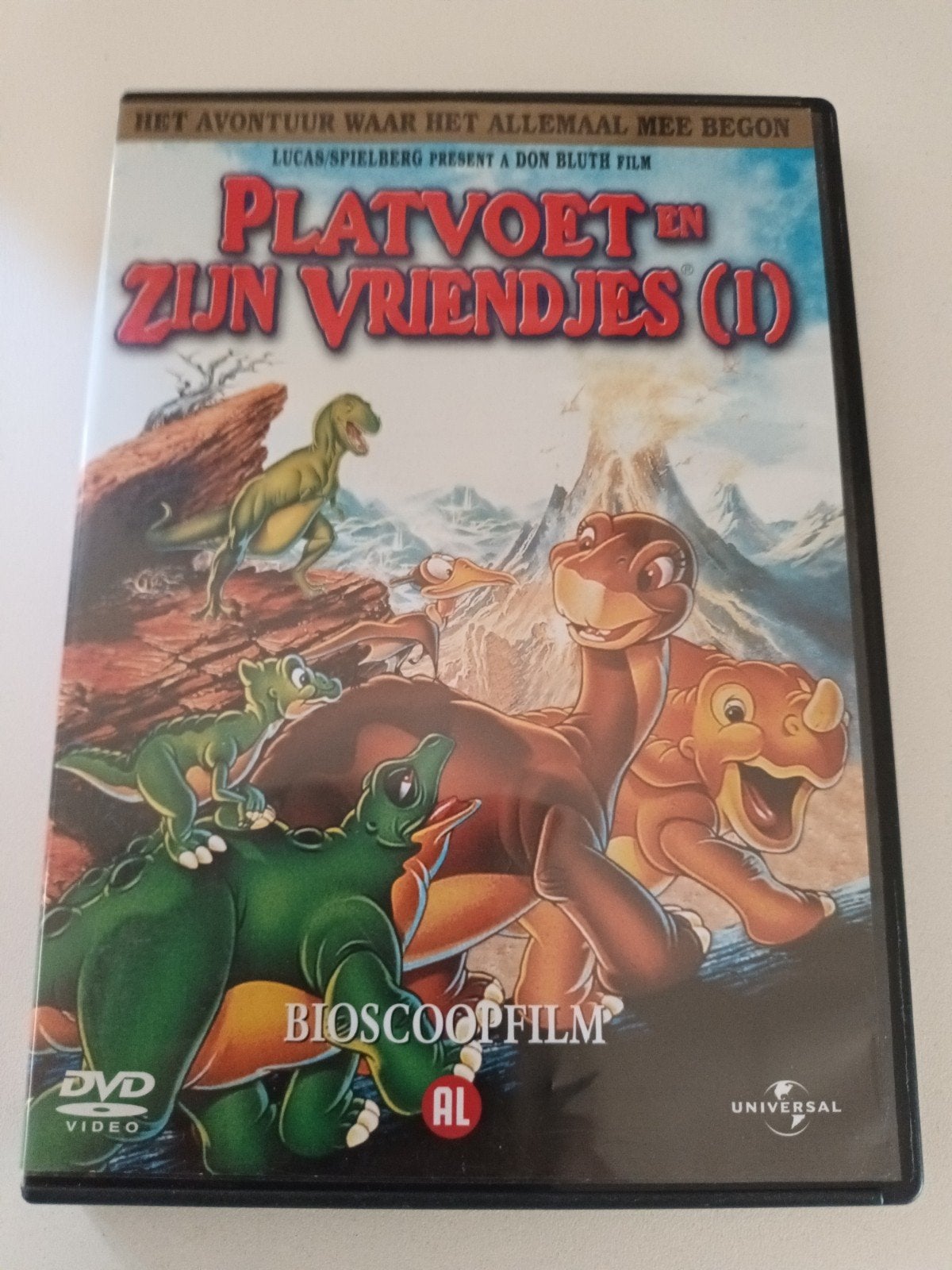 Dvd Platvoet en zijn vriendjes 1, Cd's en Dvd's, Dvd's | Tekenfilms en Animatie, Alle leeftijden, Ophalen of Verzenden, Zo goed als nieuw
